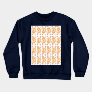 peach juice box pattern Crewneck Sweatshirt